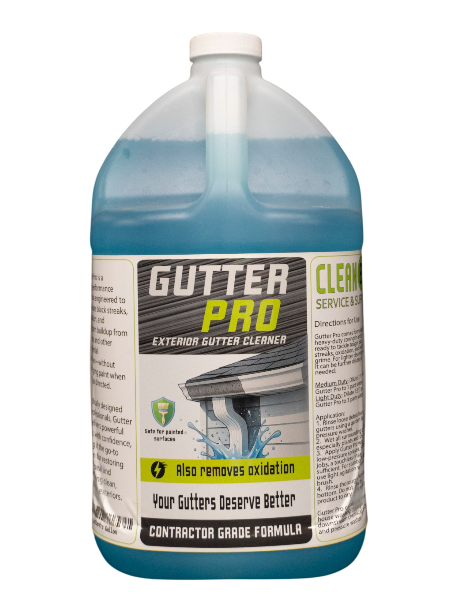 Gutter Pro- Gutter Cleaner, Brightener, & Oxidation Remover – Clean 85