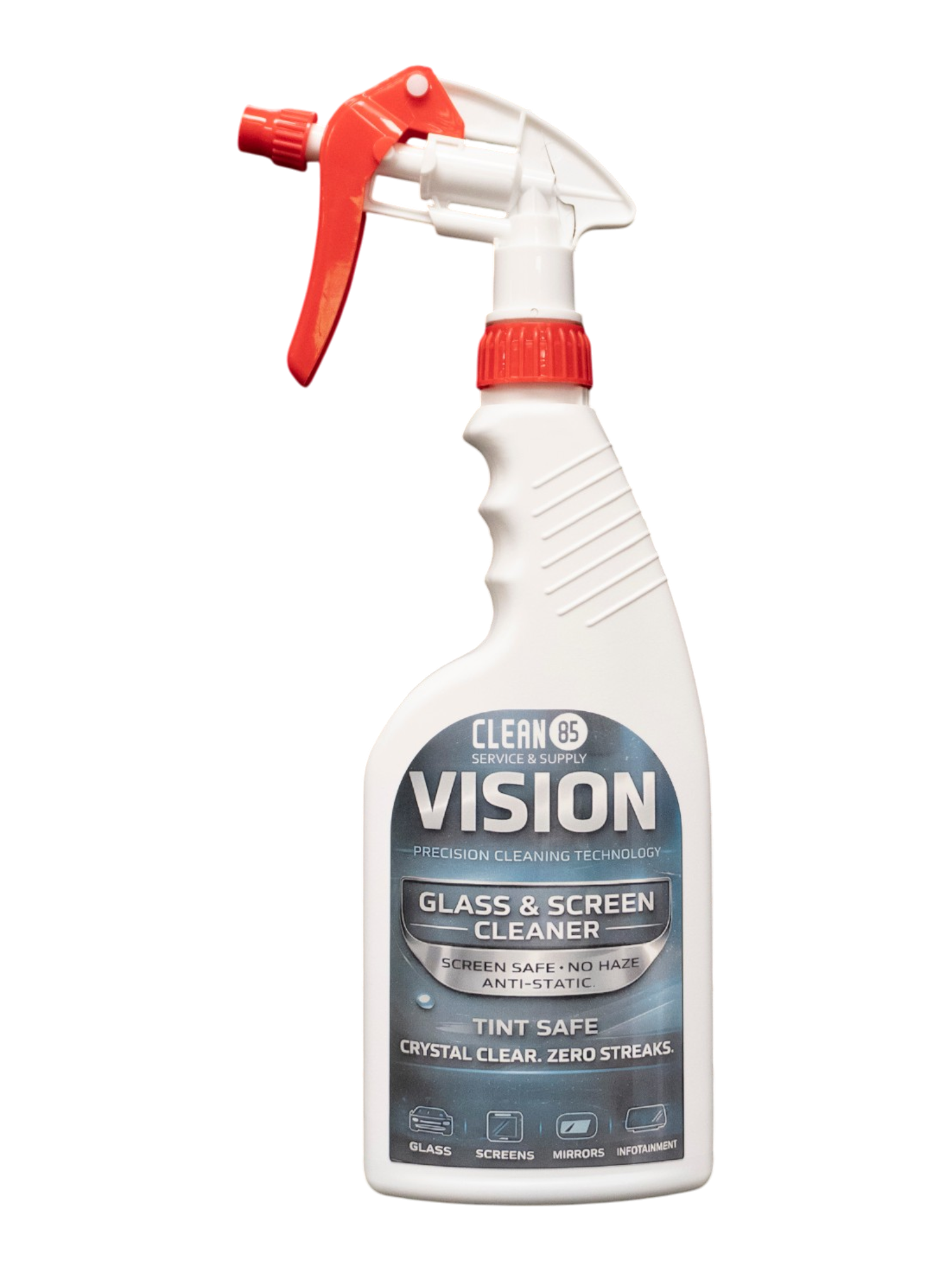 Vision- Tint safe, Streak-free Glass Cleaner – Clean 85